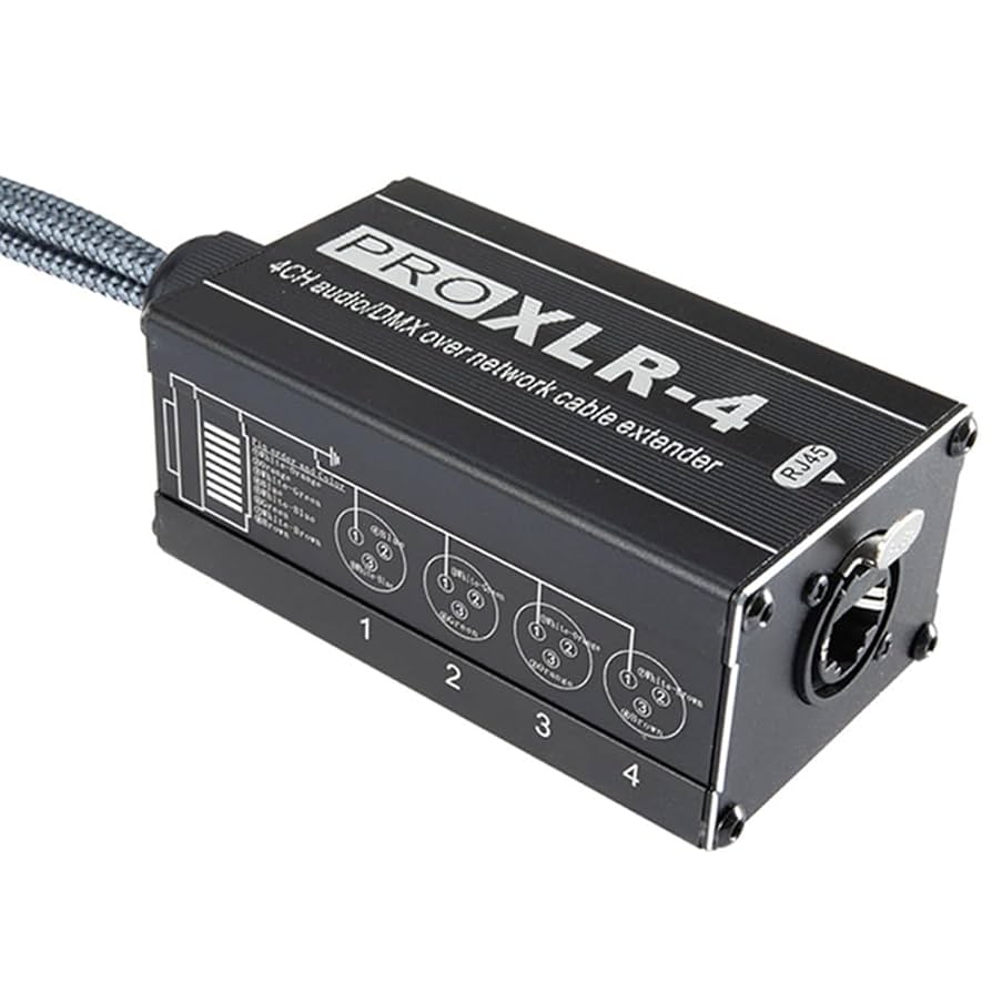 XLReach45 XLR3-RJ45 変換　20ペア ライブ配信★OBS配信 XLReach45 XLR3-RJ45 変換 20ペア ライブ配信☆OBS配信